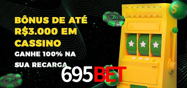 695Bet melhor bônus de depósito